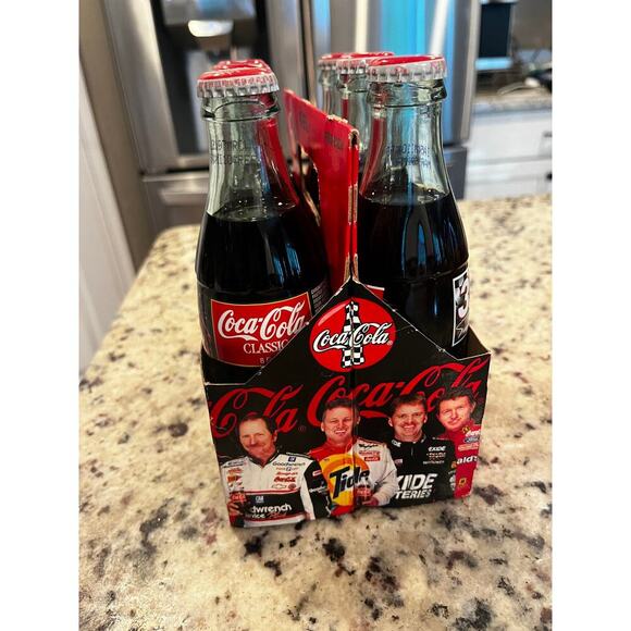 1996 Coca-Cola Limited Edition Bottles NASCAR Racing Christmas Olympics 6 Pack - Picture 4 of 4